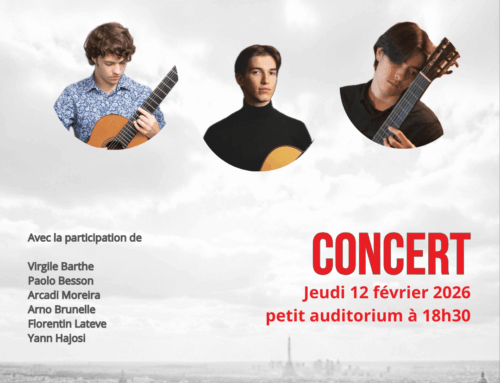 Concert croisé CNSM de Paris & CRR Rueil-Malmaison !